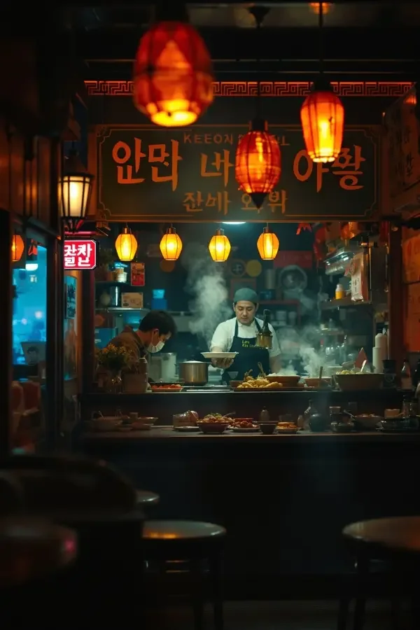 首尔深夜食堂 电影海报